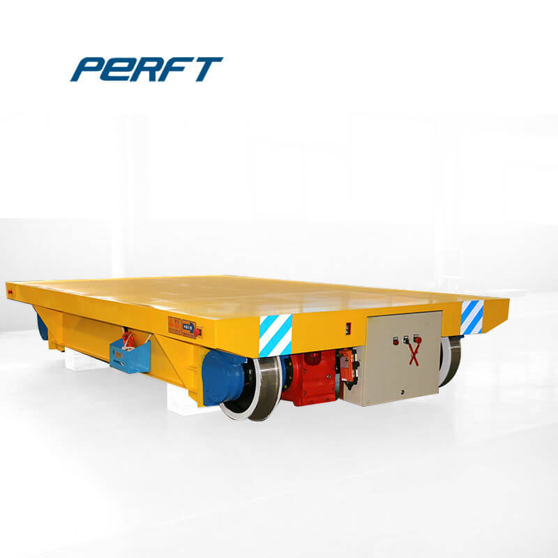 Transfer Trolley With Hydraulic Lifting Table  - rail-cart.com